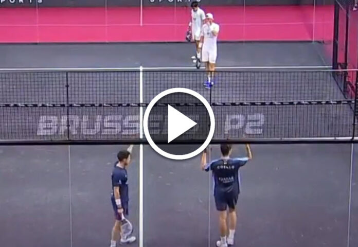chingotto and galán impress for sportsmanship conceding a crucial point in the brussels final