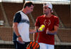 Lebron and Navarro already practice in Sevilla for the P2 Tournament lebron and navarro training in sevilla