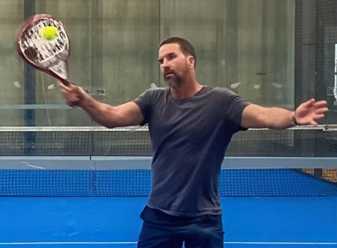 pat rafter playing padel pat rafter playing padel