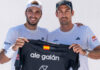 Ale Galan to partner with Checkout.com calling for padel to become an Olympic sport. checkout and ale galan