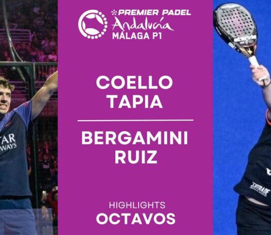 HIGHLIGHTS. Coello and Tapia beat Bergamini and Ruiz at the Malaga Premier Padel P1 3179