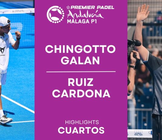 HIGHLIGHTS. Galán and Chingotto beat Cardona and Ruiz at the Málaga Premier Padel P1 3228
