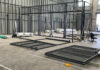 New Padel Courts to open in Lincolnshire padel court in construction