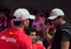 Matteo Berrettini attends Padel P1 final and meets Galan and Chingotto in Miami matteo berrettini padel