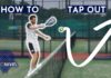 How to execute the tap out in padel How-to-execute-the-tap-out-in-padel