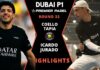 HIGHLIGHTS. Coello and Tapia cruise past Icardo and Jurado with emphatic 6-1, 6-1 victory HIGHLIGHTS.-Coello-and-Tapia-cruise-past-Icardo-and-Jurado-with-emphatic-6-1-6-1-victory