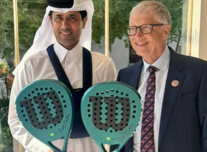 Bill Gates padel