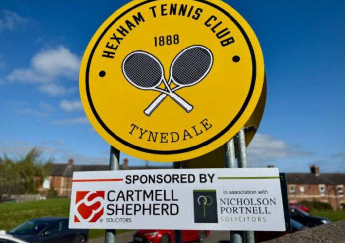 Hexham Tennis Club thrives after opening new padel court