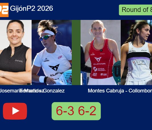 Josemaria Martin and Gonzalez Fernandez blitzes Montes Cabruja and Collombon 6-3 6-2 in Gijón – Gijón P2 2026 – HIGHLIGHTS Match-Josemaria-Gonzalez-vs-Montes-Collombon