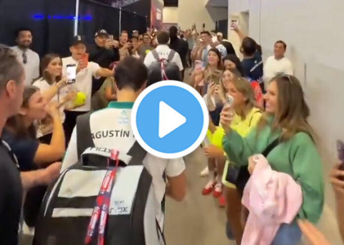 VIDEO. Coello and Tapia’s entrance before Miami semifinal clash agasint Lebron and Augsburger