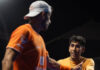 Finals Day at the NEWGIZA Premier Padel P2: Alejandro Galan and Federico Chingotto in action