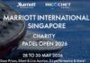 Marriott launches Singapore Charity Padel Open 2026