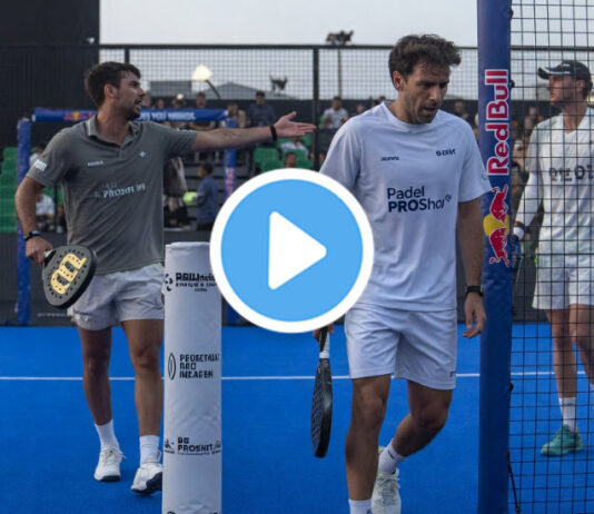 VIDEO. What happened between Bergamini and Yanguas during Premier Padel match