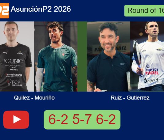 Quilez and Mouriño conquered Ruiz and Gutierrez 6-2 5-7 6-2 in Asunción – Asunción P2 2026 – HIGHLIGHTS Match-Quilez-Mourino-vs-Ruiz-Gutierrez