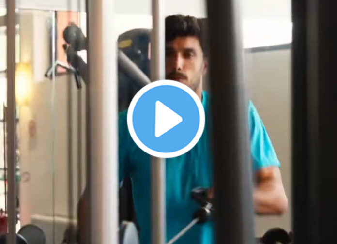 Galán shares training video ahead of Rome final