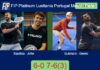 Bautista and Jofre beat Guichard and Geens 6-0 7-6(3) in Paredes – FIP Platinum Lusitania Portugal Master Padel Match-Bautista-Jofre-vs-Guichard-Geens