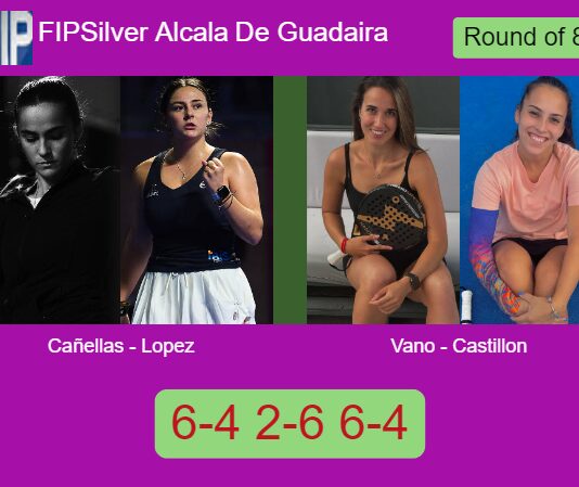 Cañellas Rodero and Lopez Moral survives Vano and Castillon Gamez 6-4 2-6 6-4 in Alcalá De Guadaira – FIP Silver Alcala De Guadaira Match-Canellas-Lopez-vs-Vano-Castillon