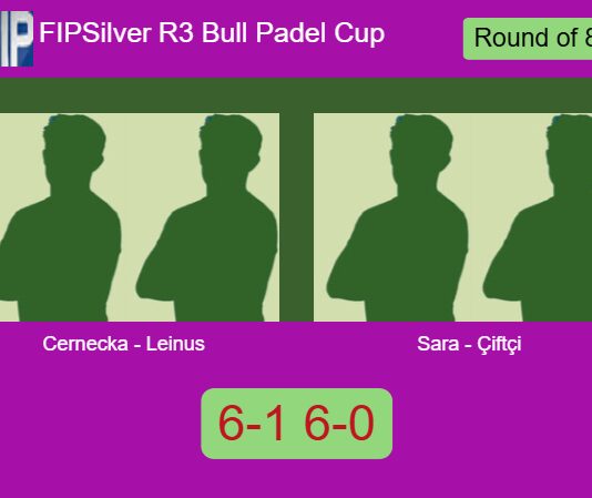 Cernecka and Leinus muller Sara Argentieri and Çiftçi 6-1 6-0 in Belfast – FIP Silver R3 Bull Padel Cup Match-Cernecka-Leinus-vs-Sara-Ciftci