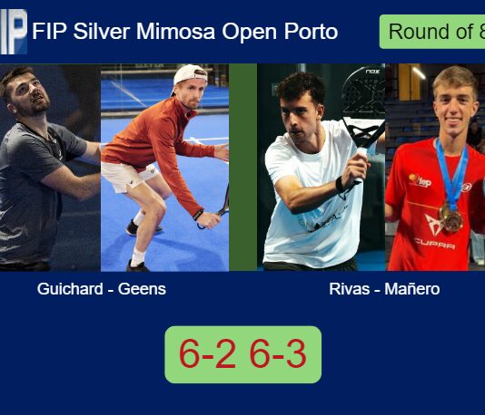 Guichard and Geens toppled Rivas Garcia and Mañero Cervo 6-2 6-3 in Oporto – FIP Silver Mimosa Open Porto Match-Guichard-Geens-vs-Rivas-Manero