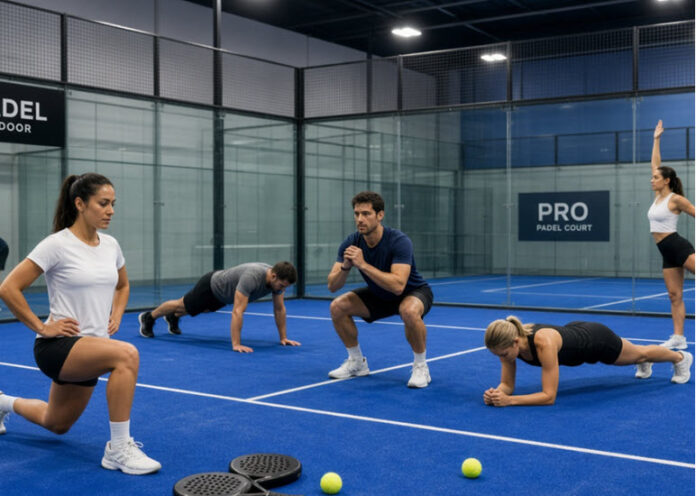 Core drills Suitable for padel players