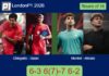 Chingotto and Galan survives Montiel Caruso and Abbate 6-3 6(7)-7 6-2 in London – London P1 2026 Match-Chingotto-Galan-vs-Montiel-Abbate
