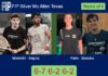 Mambrini and Segura survives Parra Heck and Sassano 6-7 6-2 6-2 in Mc Allen Texas – FIP Silver Mc Allen Texas Match-Mambrini-Segura-vs-Parra-Sassano
