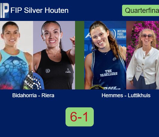 Evangelina Bidahorria and Riera continue their FIP Silver Houten run by ousting Hemmes and Luttikhuis 6-1 Match-Bidahorria-Riera-vs-Hemmes-Luttikhuis