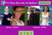Borrero and Navarro Lopez-Barajas book their place in the next round with a 6-1 6-1 win over Terranova and Santos Domingos Match-Borrero-Navarro-vs-Terranova-Santos