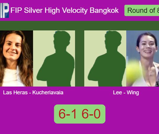Las Heras and Kucheriavaia power past Lee and Wing Jennifer 6-1 6-0 in Bangkok – FIP Silver High Velocity Bangkok Match-Las-Heras-Kucheriavaia-vs-Lee-Wing