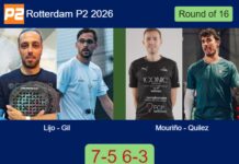 Lijo and Gil outplay Mouriño and Quilez to win 7-5 6-3 in Rotterdam Match-Lijo-Gil-vs-Mourino-Quilez