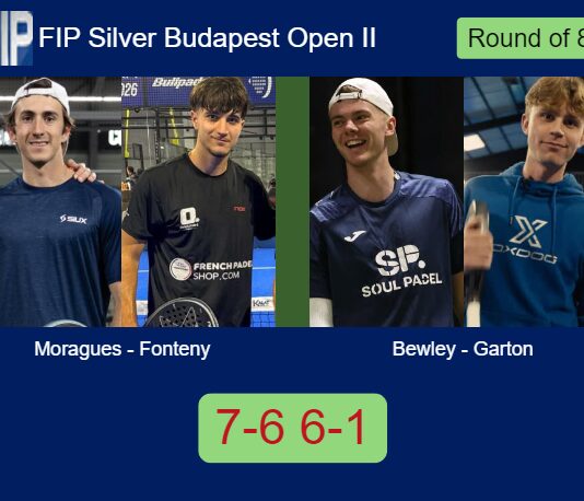 Moragues Moltò and Fonteny defeated Bewley and Garton 7-6 6-1 in Budapest – FIP Silver Budapest Open II Match-Moragues-Fonteny-vs-Bewley-Garton