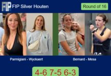 Parmigiani and Wyckaert continue their FIP Silver Houten run by ousting Bernard and Mesa Martinez 4-6 7-5 6-3 Match-Parmigiani-Wyckaert-vs-Bernard-Mesa