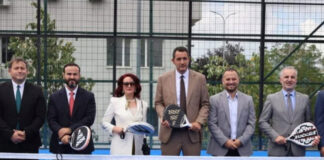 Padel court opens at University of Pristina as Kosovo participation surges