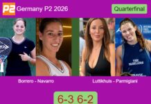 Borrero and Navarro Lopez-Barajas secure a Quarterfinal victory over Luttikhuis and Parmigiani in Düsseldorf Match-Borrero-Navarro-vs-Luttikhuis-Parmigiani