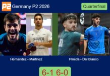 Hernandez and Martinez advance at Germany P2 2026 after defeating Jose Pineda and Dal Bianco 6-1 6-0 Match-Hernandez-Martinez-vs-Pineda-Dal-Bianco
