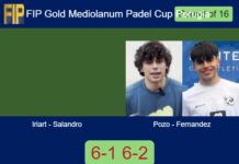 Martin Iriart and Agustin Salandro complete a 6-1 6-2 victory over Pozo Marroyo and Fernandez Sanchez in the Round of 16 Match-Iriart-Salandro-vs-Pozo-Fernandez