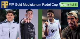 Jimenez and Arroyo power past Munoz and Huete 6-2 6-4 at FIP Gold Mediolanum Padel Cup Perugia Match-Jimenez-Arroyo-vs-Munoz-Huete