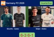 Mouriño and Quilez book their place in the next round with a 6-3 6-1 win over Meijer and Nolten Match-Mourino-Quilez-vs-Meijer-Nolten
