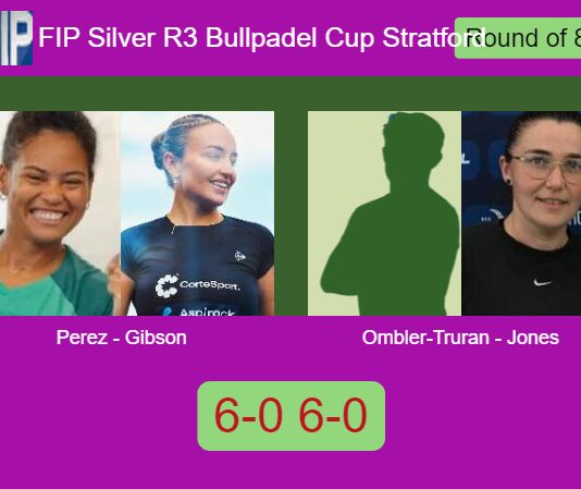 Perez Momha and Gibson outplay Ombler-Truran and Jones to win 6-0 6-0 in London Match-Perez-Gibson-vs-Ombler-Truran-Jones