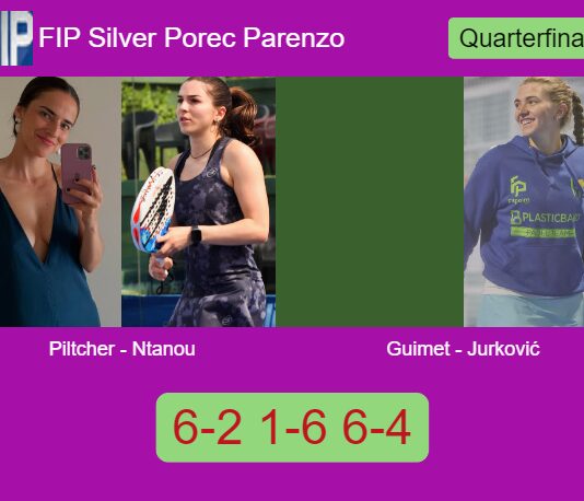 Piltcher and Ntanou continue their FIP Silver Porec Parenzo run by ousting Guimet Bigas and Jurković 6-2 1-6 6-4 Match-Piltcher-Ntanou-vs-Guimet-Jurkovic