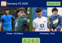 Jose Pineda and Dal Bianco advance at Germany P2 2026 after defeating Fernandez Sanchez and Pozo Marroyo 6-2 6-3 Match-Pineda-Dal-Bianco-vs-Fernandez-Pozo