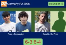 Pozo Marroyo and Fernandez Sanchez move on in Düsseldorf with a 6-3 6-4 win over Cecchi and Du Pree Match-Pozo-Fernandez-vs-Cecchi-Du-Pree