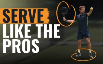 "The serve and the approach to net is one movement," The Padel School reveals key differences in pro serving